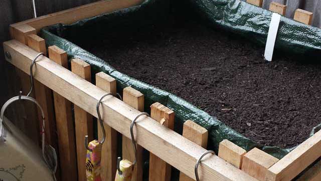 Hochbeet für Balkon und Terrasse