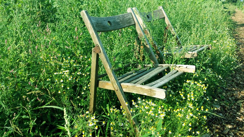 Ruheplatz im Garten