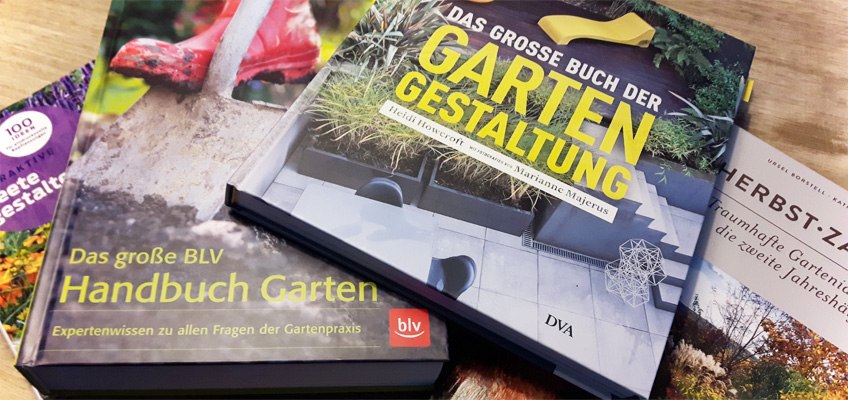 Gartenbücher für die Gartenplanung