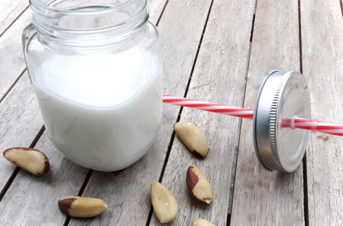 Nussmilch selber machen - selbstgemachte Nussmilch aus Paranüssen