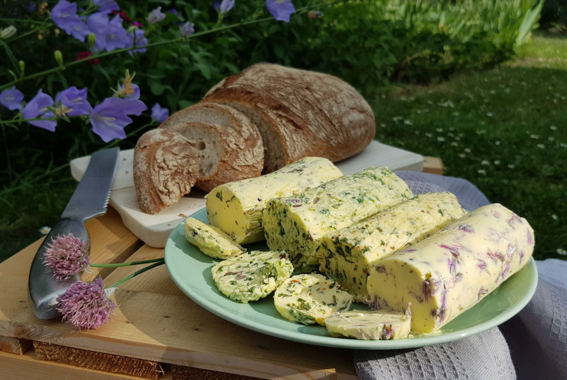 Kräuterbutter zum Grillen selbstgemacht