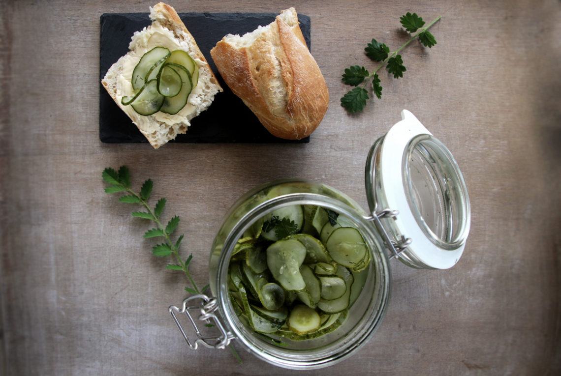 aure Einlegegurken schnelles Rezept