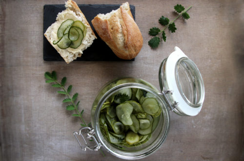 aure Einlegegurken schnelles Rezept