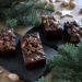 Schnelle Lebkuchen mit Pistazien-Salz-Karamell