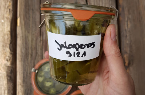 Jalapenos einlegen