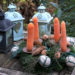 Adventskranz für Gartenbewohner