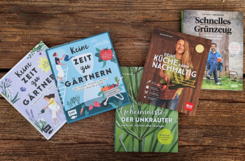 Die besten Gartenbücher & Kochbücher - Empfehlungen vom Gartenblog Grüneliebe