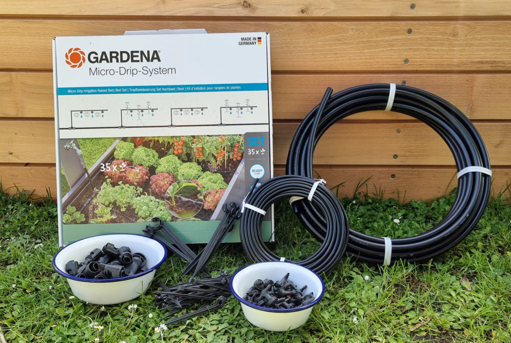 bewässern mit dem Micro-Drip-System von GARDENA