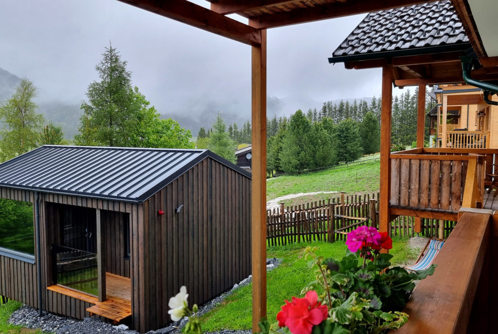 Saunahäuschen Bergschaun Appartment Sloho